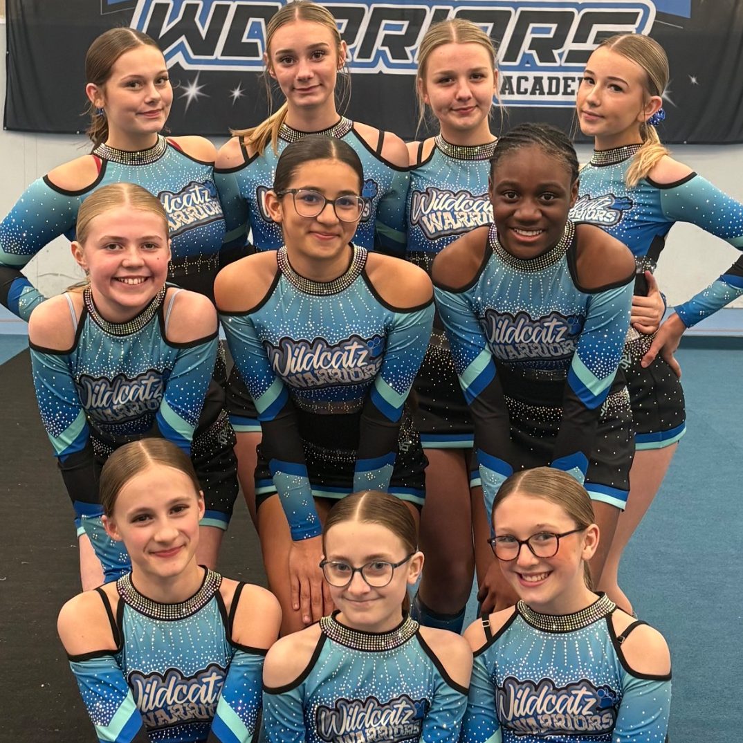 Wildcatz Warriors U16 Elite squad. - Ages 11-16 - Advanced cheerleading for children born 2010-2015 in Wiltshire