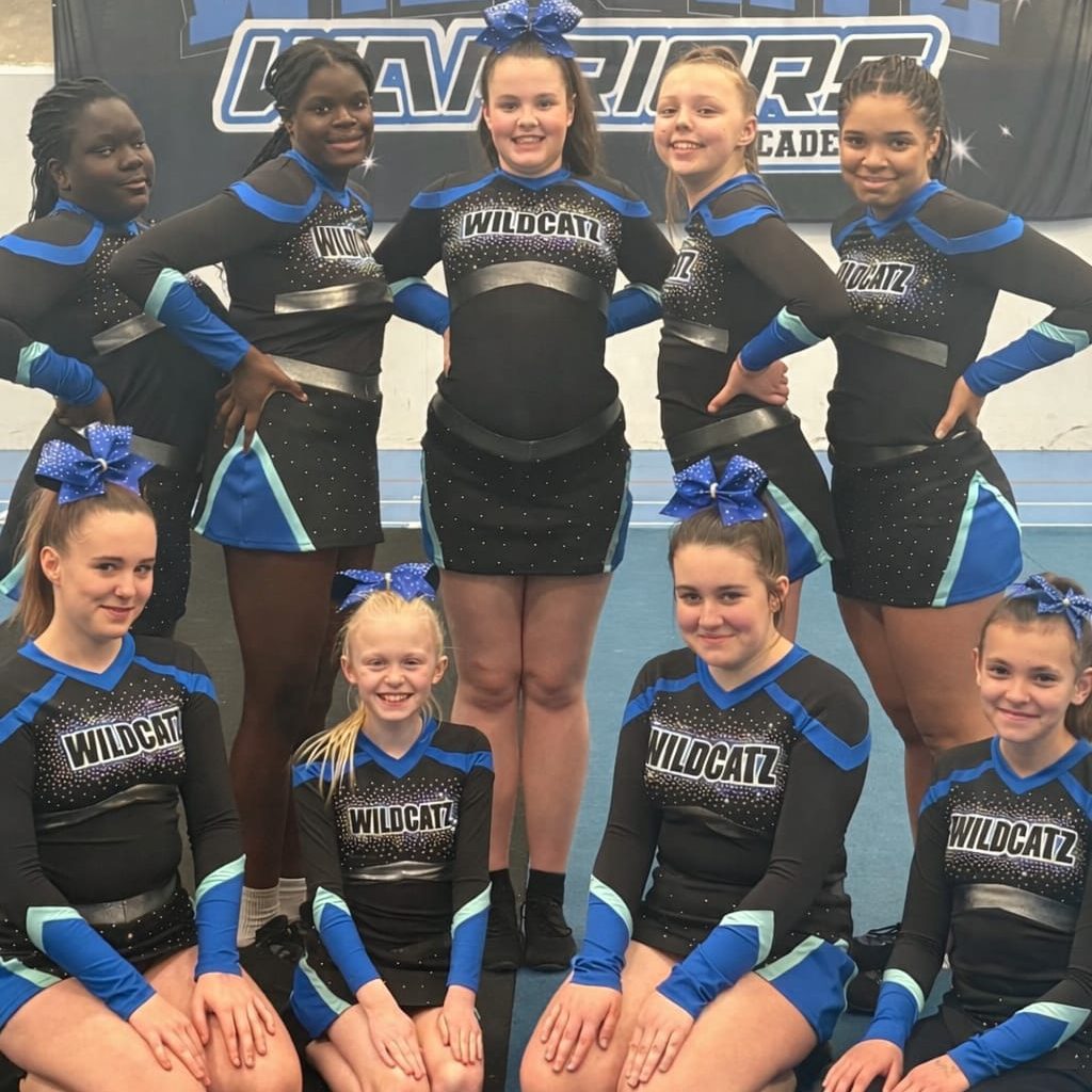 Wildcatz Warriors U16 prep squad. - Ages 11-16 - Beginner cheerleading for children born 2010-2015 in Wiltshire